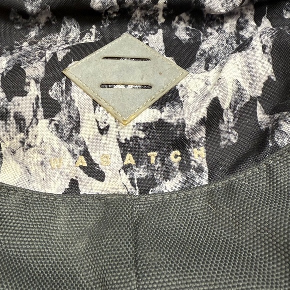 The North Face Wasatch Laptop Backpack, Black/White, Back to School - Picture 3 of 16